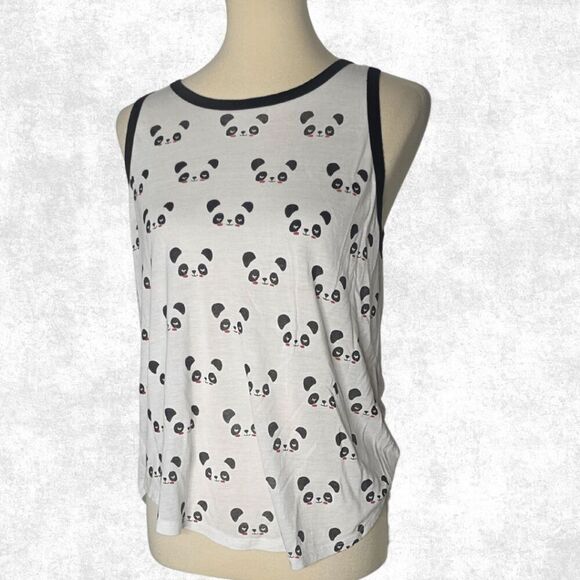 Revive KAWAII Panda Face Tank Top – Size Large - Picture 4 of 6